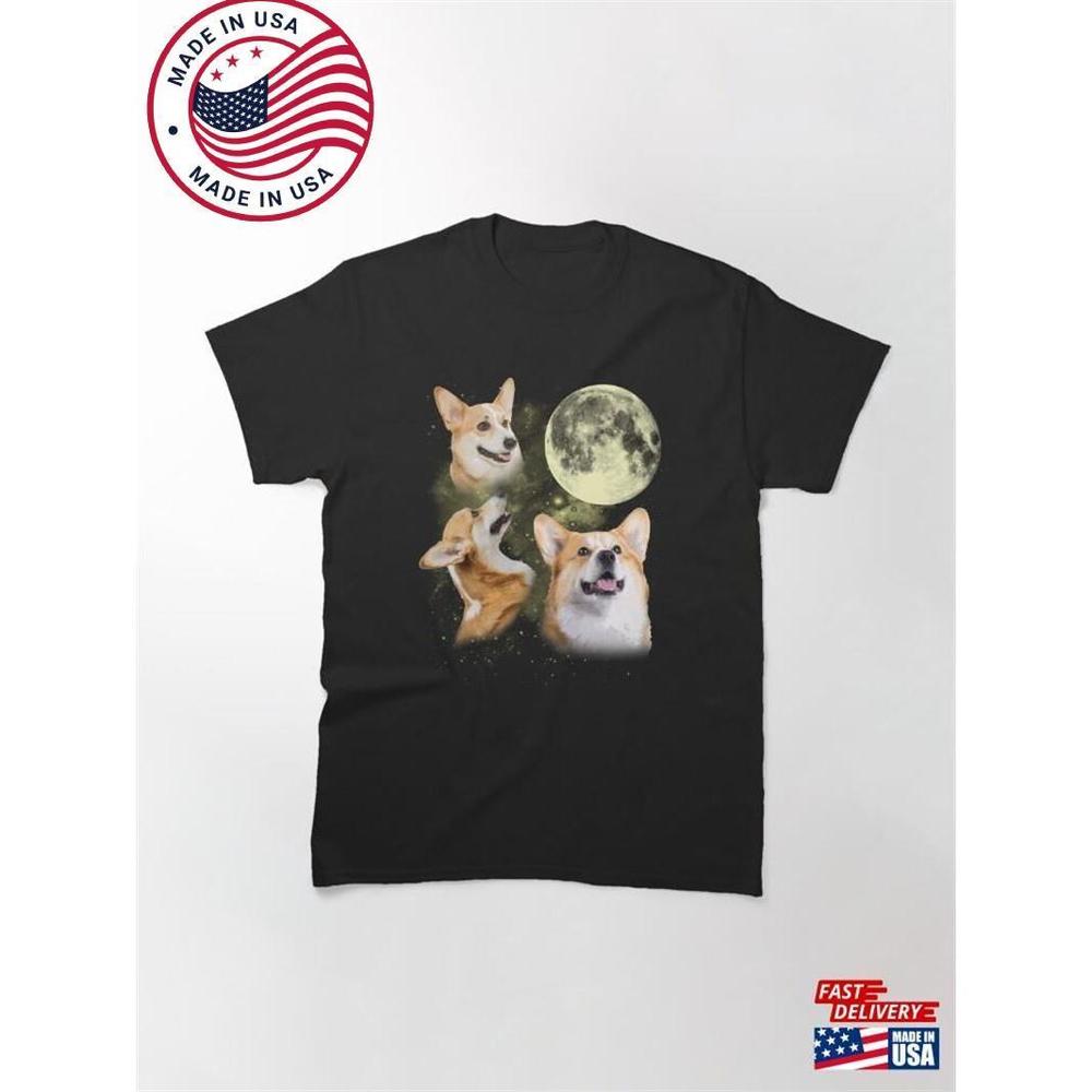 Lobster Corgi Dog Classic T-Shirt Unisex